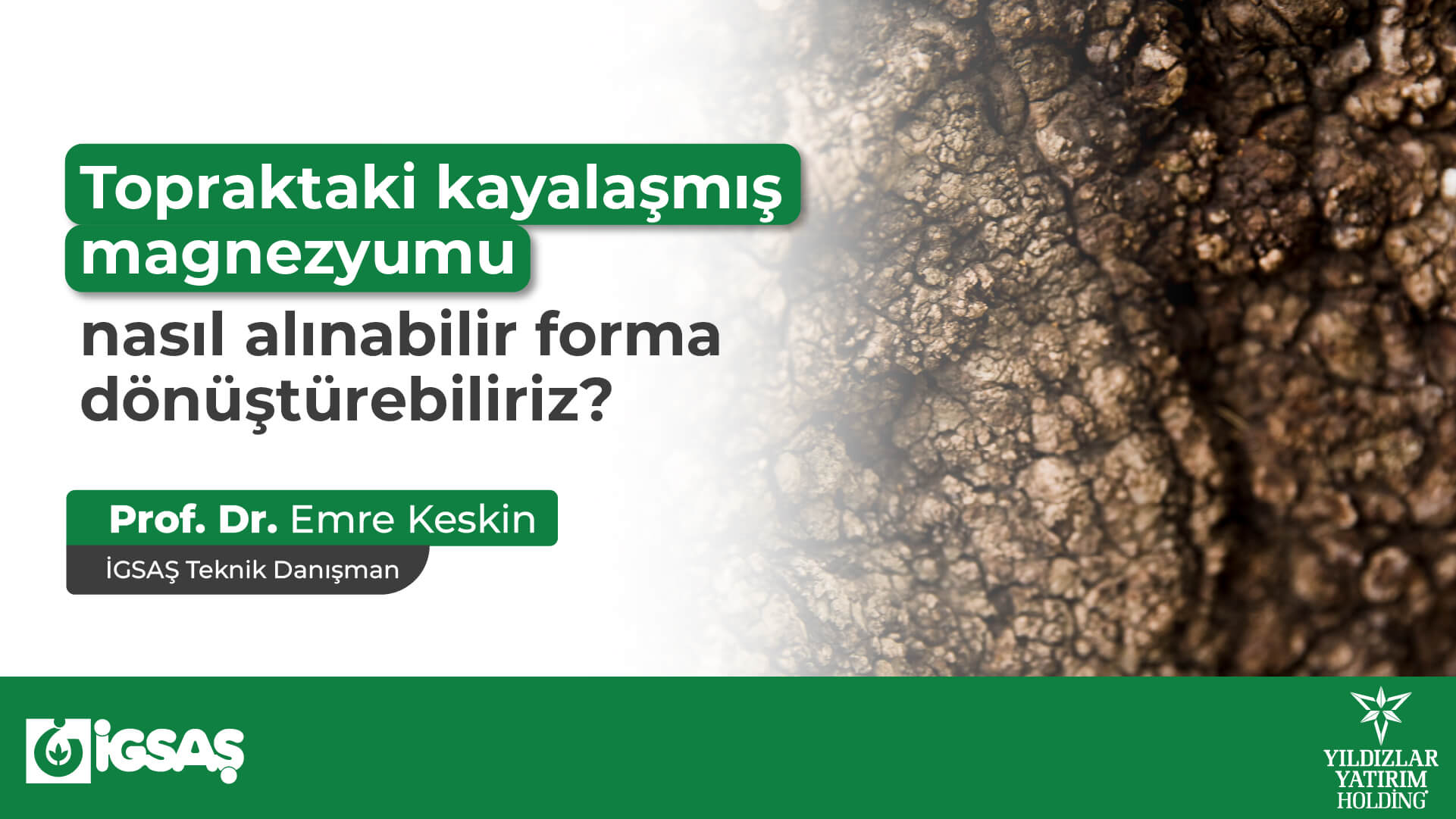 Topraktaki Kayalaşmış Magnezyumu Nasıl Alınabilir Forma Dönüştürebiliriz?