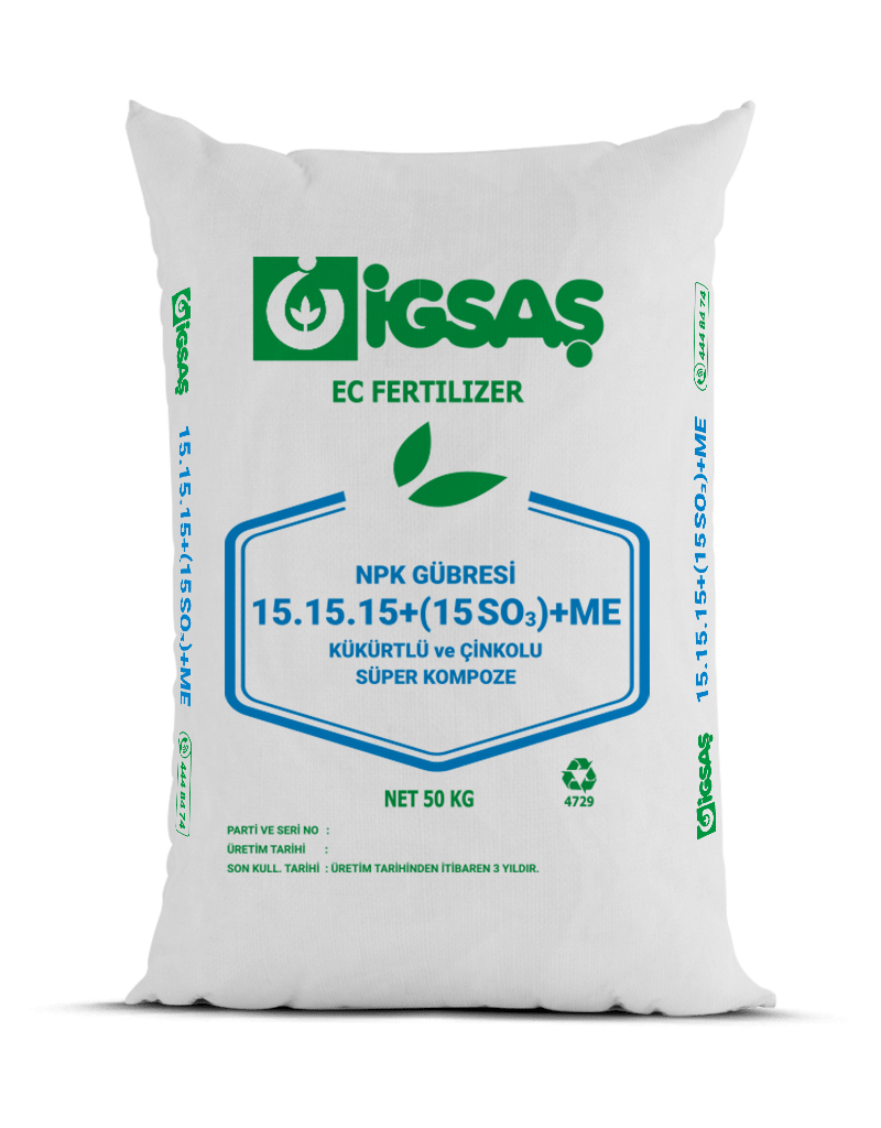 IGSAS 15-15-15+ZN SULPHUR-COATED AND ZINC-COATED SUPER COMPOUND