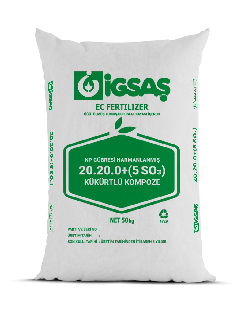 İGSAŞ 20.20.0+5 SO3 SULPHUR-COATED COMPOUND