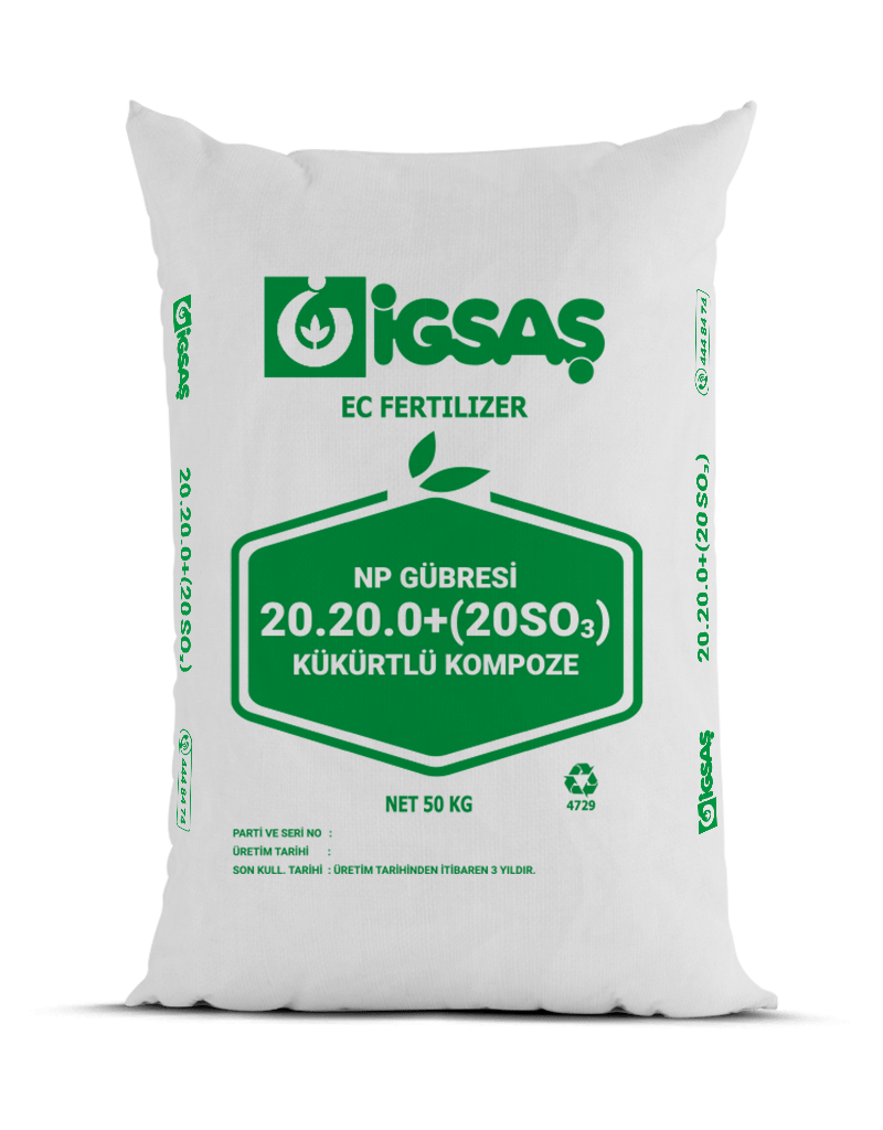 İGSAŞ 20-20-0+20 SO3 SULPHUR-COATED COMPOUND