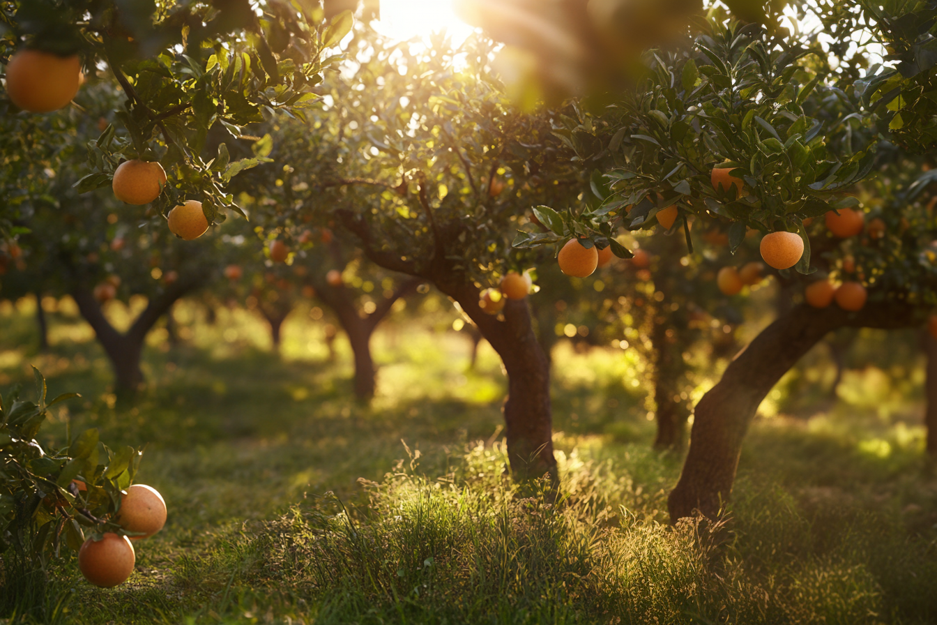 How can we prevent spills on fruit trees?